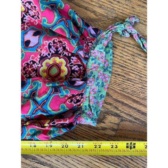 By Anthropologie Multicolor Joanie Boho Harem Bloomer Pants   Women's Size Large - Picture 7 of 7